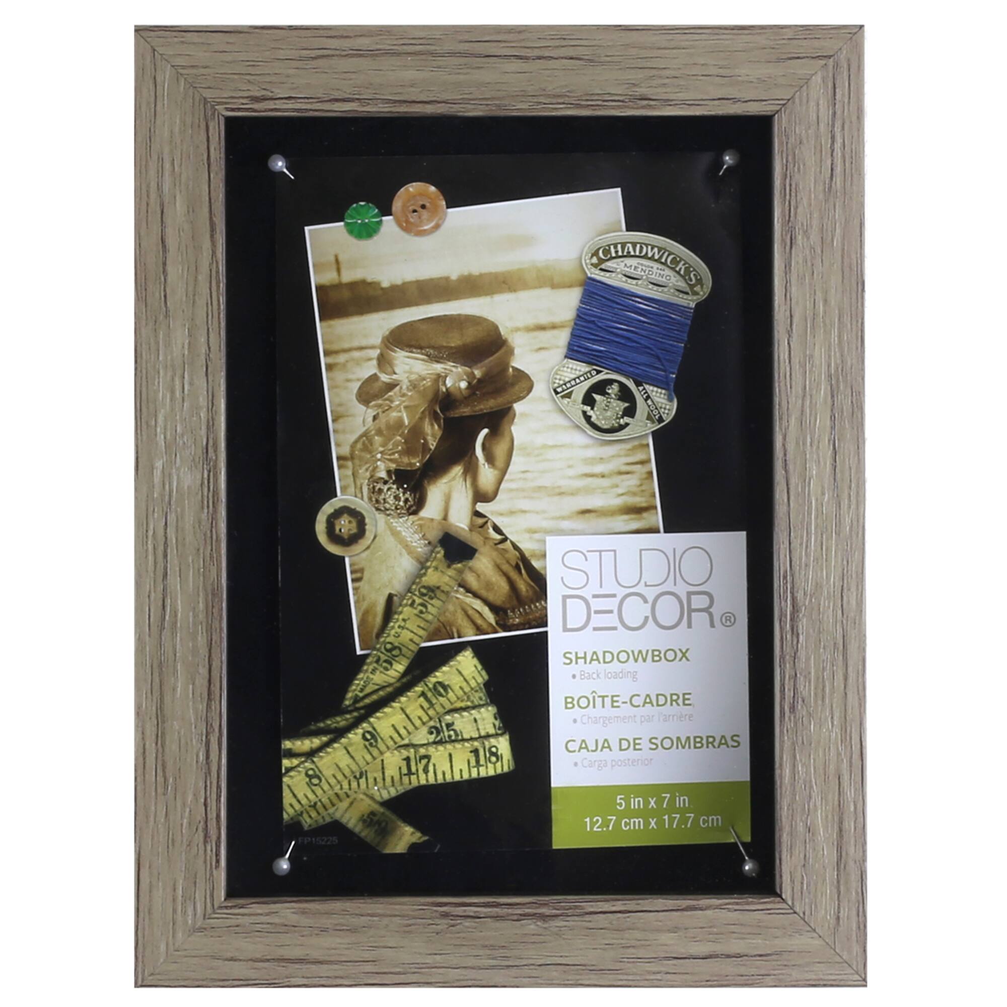 12 Pack: Barnwood Shadow Box by Studio Décor®